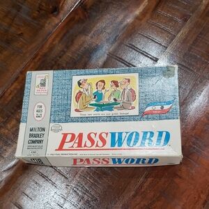 Vintage Password Board Game